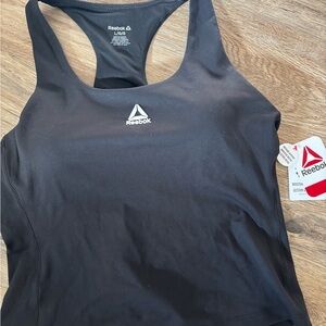 Reebok Women's Sleek Black Tank Top